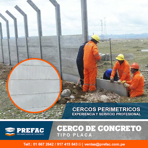 PREFAC Prefabricados de Concreto